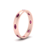 Load image into Gallery viewer, marquise-pink-sapphire-bezel-set-eternity-band-in-rose-gold-FD10979MQGSADRPI-NL-RG.jpg
