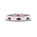 Load image into Gallery viewer, marquise-pink-sapphire-bezel-set-eternity-band-in-white-gold-FD10979MQGSADRPI-NL-WG.jpg