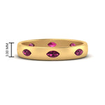 Load image into Gallery viewer, marquise-pink-sapphire-bezel-set-eternity-band-in-yellow-gold-FD10979MQGSADRPI-NL-YG.jpg