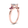Load image into Gallery viewer, marquise-pink-sapphire-bezel-set-nature-inspired-emerald-cut-engagement-ring-in-rose-gold-FD10962EMRGSADRPIANGLE2-NL-RG