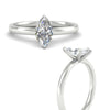 Load image into Gallery viewer, marquise-real-diamond-two-tone-solitaire-ring-with-comfort-fit-in-platinum-fdens11590mqrangle3-2.00mm-nl-