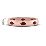 Load image into Gallery viewer, marquise-ruby-bezel-set-eternity-band-in-rose-gold-FD10979MQGRUDR-NL-RG.jpg