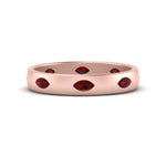 Load image into Gallery viewer, marquise-ruby-bezel-set-eternity-band-in-rose-gold-FD10979MQGRUDR-NL-RG.jpg