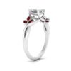 Load image into Gallery viewer, marquise-ruby-bezel-set-nature-inspired-asscher-cut-engagement-ring-in-white-gold-FD10962ASRGRUDRANGLE2-NL-WG