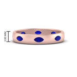 Load image into Gallery viewer, marquise-sapphire-bezel-set-eternity-band-in-rose-gold-FD10979MQGSABL-NL-RG.jpg