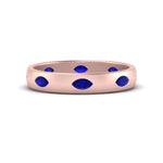 Load image into Gallery viewer, marquise-sapphire-bezel-set-eternity-band-in-rose-gold-FD10979MQGSABL-NL-RG.jpg