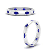 Load image into Gallery viewer, marquise-sapphire-bezel-set-eternity-band-in-white-gold-FD10979MQGSABL-NL-WG.jpg