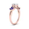 Load image into Gallery viewer, marquise-sapphire-bezel-set-nature-inspired-oval-shaped-engagement-ring-in-rose-gold-FD10962OVRGSABLANGLE2-NL-RG