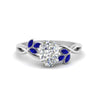 Load image into Gallery viewer, marquise-sapphire-bezel-set-nature-inspired-oval-shaped-engagement-ring-in-white-gold-FD10962OVRGSABL-NL-WG