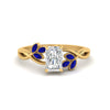 Load image into Gallery viewer, marquise-sapphire-bezel-set-nature-inspired-radiant-cut-engagement-ring-in-yellow-gold-FD10962RARGSABL-NL-YG