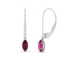 Load image into Gallery viewer, marquise-studs-1-carat-pink-sapphire-lever-back-dangles-earrings-in-white-gold-FDEAR11236MQGSADRPI-1.00CT-NL-WG.jpg