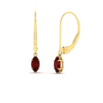 Load image into Gallery viewer, marquise-studs-1-carat-ruby-lever-back-dangles-earrings-in-yellow-gold-FDEAR11236MQGRUDR-1.00CT-NL-YG.jpg