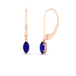 Load image into Gallery viewer, marquise-studs-1-carat-sapphire-lever-back-dangles-earrings-in-rose-gold-FDEAR11236MQGSABL-1.00CT-NL-RG.jpg