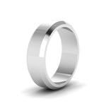 Load image into Gallery viewer, Matte Finish Beveled Anniversary Band For Men