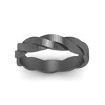 Load image into Gallery viewer, Matte Finish Twisted Wedding Band
