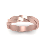 Load image into Gallery viewer, Matte Finish Twisted Wedding Band