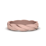 Load image into Gallery viewer, Matte Finish Twisted Wedding Band
