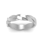 Load image into Gallery viewer, Matte Finish Twisted Wedding Band