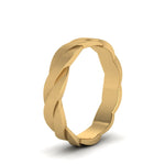 Load image into Gallery viewer, Matte Finish Twisted Wedding Band