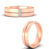 Load image into Gallery viewer, mens-2-stone-diamond-band-in-rose-gold-fdm1052angle3-nl-rg
