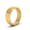 Load image into Gallery viewer, mens-anniversary-band-with-orange-sapphire-in-yellow-gold-FDM1144-BGSAORANGLE2-NL-YG.jpg