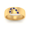 Load image into Gallery viewer, mens-anniversary-band-with-sapphire-in-yellow-gold-FDM1144-BGSABLANGLE5-NL-YG.jpg