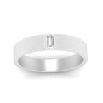 Load image into Gallery viewer, Mens Baguette Diamond Wedding Ring