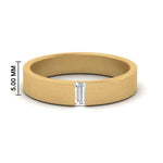 Load image into Gallery viewer, Mens Baguette Diamond Wedding Ring