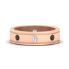 Load image into Gallery viewer, mens-bezel-set-diamond-eternity-engagement-ring-with-black-diamond-in-rose-gold-fdm10342rogblack-nl-rg.jpg