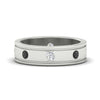Load image into Gallery viewer, mens-bezel-set-diamond-eternity-engagement-ring-with-black-diamond-in-white-gold-fdm10342rogblack-nl-wg.jpg