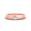 Load image into Gallery viewer, mens-bezel-set-modern-wedding-ring-in-rose-gold-fdm186-nl-rg