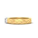 Load image into Gallery viewer, mens-braided-design-promise-ring-in-yellow-gold-fdm10396-nl-yg-hw