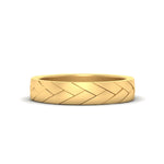 Load image into Gallery viewer, mens-braided-design-promise-ring-in-yellow-gold-fdm10396-nl-yg