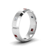 Load image into Gallery viewer, mens-diamond-engagement-rings-with-red-ruby-in-14K-white-gold-FDM8012BGRUDRANGLE2-NL-WG.jpg