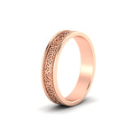 Load image into Gallery viewer, mens-gold-celtic-knot-band-in-rose-gold-fdm9861angle2-nl-rg