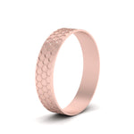 Load image into Gallery viewer, Mens Honey Comb Wedding Ring