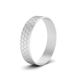 Load image into Gallery viewer, Mens Honey Comb Wedding Ring