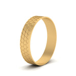 Load image into Gallery viewer, Mens Honey Comb Wedding Ring