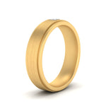 Load image into Gallery viewer, Mens Princess Cut 2 Tone Band