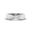 Load image into Gallery viewer, mens-twist-wedding-ring-in-white-gold-fdm8572-nl-wg