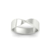 Load image into Gallery viewer, mens-twisted-wedding-band-in-white-gold-fdm8572angle5-nl-wg