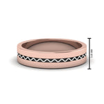 Load image into Gallery viewer, Mens Wave Comfort Fit Wedding Ring