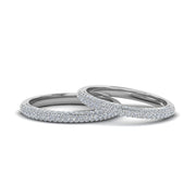 micropave-diamond-band-for-lesbian-couple-in-14K-white-gold-FDLG68373B-NL-WG