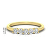 Load image into Gallery viewer, mini-5-stone-round-diamond-wedding-band-in-yellow-gold-FDENS141ROB-0.50CT-NL-YG-HW
