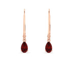 Load image into Gallery viewer, mini-pear-shape-ruby-drop-earrings-in-rose-gold-FDEAR11236PEGRUDR-0.50CT-NL-RG.jpg