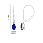Load image into Gallery viewer, mini-pear-shape-sapphire-drop-earrings-in-white-gold-FDEAR11236PEGSABL-0.50CT-NL-WG.jpg