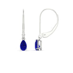Load image into Gallery viewer, mini-pear-shape-sapphire-drop-earrings-in-white-gold-FDEAR11236PEGSABL-0.50CT-NL-WG.jpg