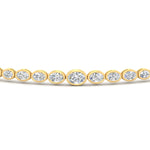 Load image into Gallery viewer, minimalist-bezel-set-oval-diamond-bracelet-in-yellow-gold-fdbrc11733angle5-nl-yg.jpg?v=1776314709