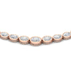 Load image into Gallery viewer, minimalist-oval-diamond-bezel-necklace-in-rose-gold-fdnk11733angle2-nl-rg