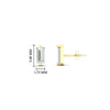 Load image into Gallery viewer, minimalist-single-baguette-stud-in-yellow-gold-fdear11011angle2-nl-yg-hw_97654a86-5cca-49bd-8a8c-34ef8c6d0f3c.jpg?v=1771394515